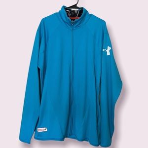 UA Long Sleeve COMBINE Training Jacket w Full Zip